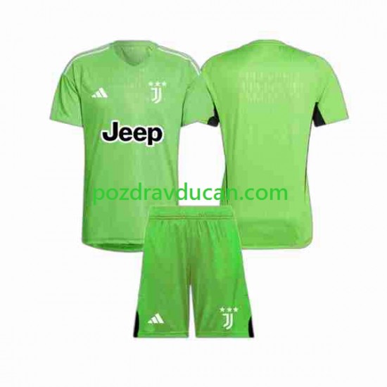 Nogometni Dresovi Juventus Vratar Dječji Treći dres 2023-2024 Kratkih Rukava