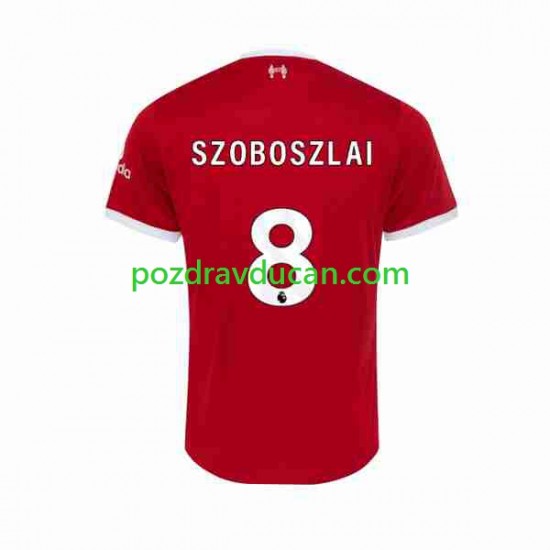 Nogometni Dresovi Liverpool Dominik Szoboszlai 8 Muški Domaći dres 2023-2024 Kratkih Rukava