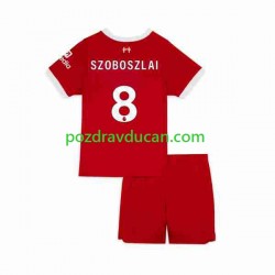 Nogometni Dresovi Liverpool Dominik Szoboszlai 8 Dječji Domaći dres 2023 Kratkih Rukava