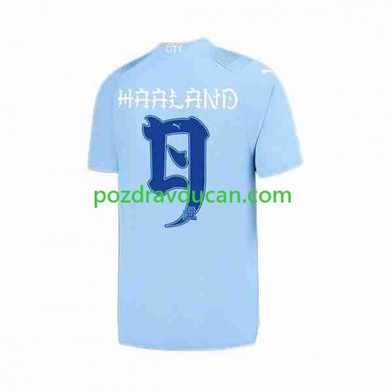 Nogometni Dresovi Manchester City Haaland 9 Special Printing Muški Domaći dres 2023-2024 Kratkih Rukava