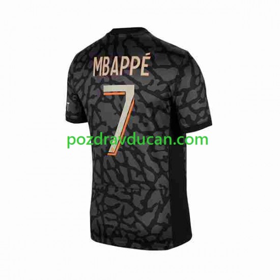 Nogometni Dresovi Paris Saint-Germain Mbappé Kylian 7 Muški Treći dres 2023-2024 Kratkih Rukava