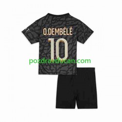 Nogometni Dresovi Paris Saint-Germain O.Dembele 10 Dječji Treći dres 2023-2024 Kratkih Rukava
