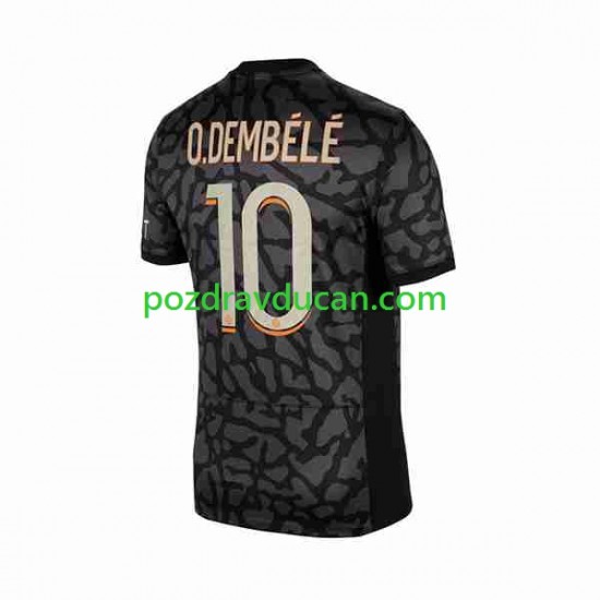 Nogometni Dresovi Paris Saint-Germain O.Dembele 10 Muški Treći dres 2023-2024 Kratkih Rukava