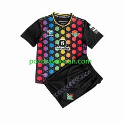 Nogometni Dresovi Real Betis Vratar Dječji Domaći dres 2023-2024 Kratkih Rukava