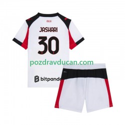 Nogometni Dresovi AC Milan Ardon Jashari 30 Dječji Gostujući dres 2025-2026 Kratkih Rukava
