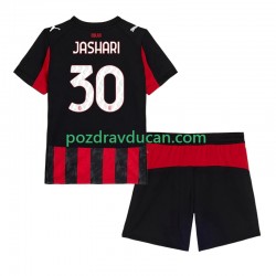 Nogometni Dresovi AC Milan Ardon Jashari 30 Dječji Domaći dres 2025-2026 Kratkih Rukava