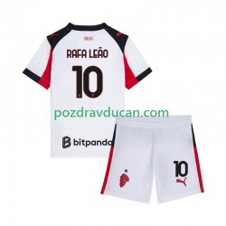 Nogometni Dresovi AC Milan Rafael Leao 10 Dječji Gostujući dres 2025-2026 Kratkih Rukava