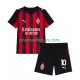Nogometni Dresovi AC Milan Rafael Leao 10 Dječji Domaći dres 2025-2026 Kratkih Rukava