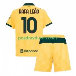 Nogometni Dresovi AC Milan Rafael Leao 10 Dječji Treći dres 2025-2026 Kratkih Rukava
