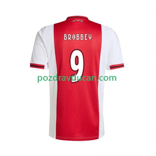 Nogometni Dresovi AFC Ajax Brian Brobbey 9 Muški Domaći dres 2025-2026 Kratkih Rukava