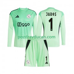 Nogometni Dresovi AFC Ajax Vitezslav Jaros 1 Vratar Dječji Domaći dres 2025-2026 Dugi Rukav