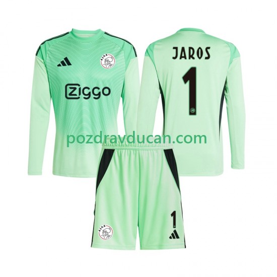 Nogometni Dresovi AFC Ajax Vitezslav Jaros 1 Vratar Dječji Domaći dres 2025-2026 Dugi Rukav