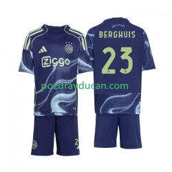 Nogometni Dresovi AFC Ajax Steven Berghuis 23 Dječji Gostujući dres 2025-2026 Kratkih Rukava