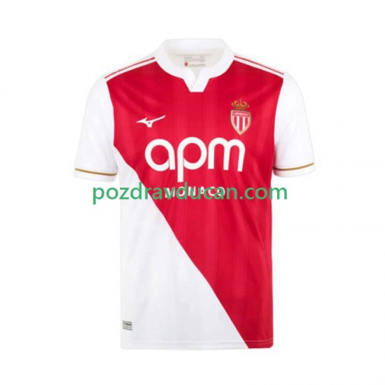 Nogometni Dresovi AS Monaco Muški Domaći dres 2025-2026 Kratkih Rukava