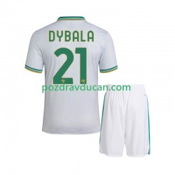 Nogometni Dresovi Roma Dybala 21 Dječji Treći dres 2025-2026 Kratkih Rukava