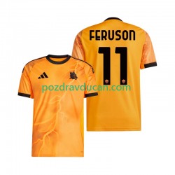 Nogometni Dresovi Roma Evan Ferguson 11 Muški Gostujući dres 2025-2026 Kratkih Rukava