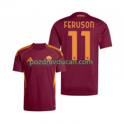 Nogometni Dresovi Roma Evan Ferguson 11 Muški Domaći dres 2025-2026 Kratkih Rukava