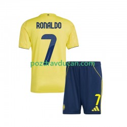 Nogometni Dresovi Al Nassr Cristiano Ronaldo 7 Dječji Domaći dres 2025-2026 Kratkih Rukava