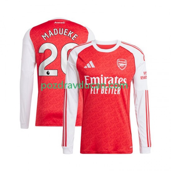 Nogometni Dresovi Arsenal Noni Madueke 20 Muški Domaći dres 2025-2026 Dugi Rukav