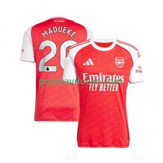 Nogometni Dresovi Arsenal Noni Madueke 20 Muški Domaći dres 2025-2026 Kratkih Rukava