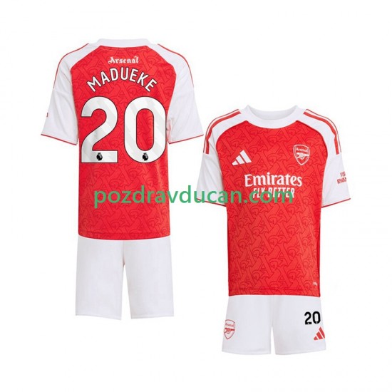 Nogometni Dresovi Arsenal Noni Madueke 20 Dječji Domaći dres 2025-2026 Kratkih Rukava