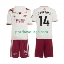 Nogometni Dresovi Arsenal Viktor Gyokeres 14 Dječji Treći dres 2025-2026 Kratkih Rukava
