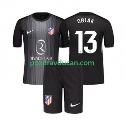 Nogometni Dresovi Atlético Madrid Jan Oblak 13 Vratar Dječji Gostujući dres 2025-2026 Kratkih Rukava