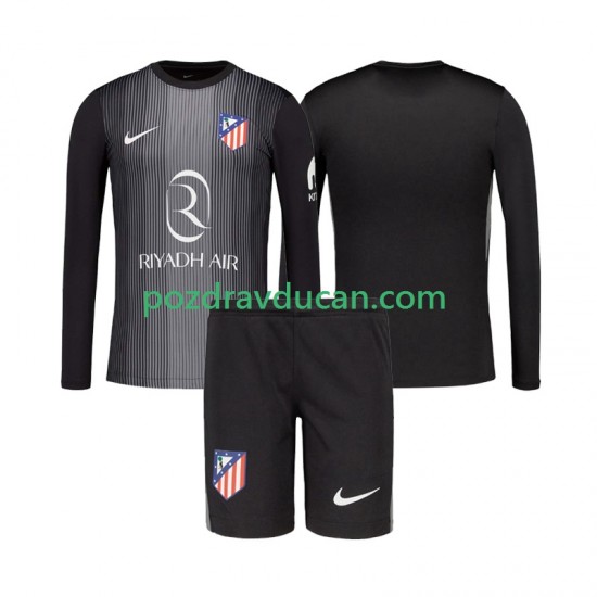 Nogometni Dresovi Atlético Madrid Vratar Dječji Gostujući dres 2025-2026 Dugi Rukav
