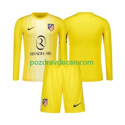 Nogometni Dresovi Atlético Madrid Vratar Dječji Domaći dres 2025-2026 Dugi Rukav