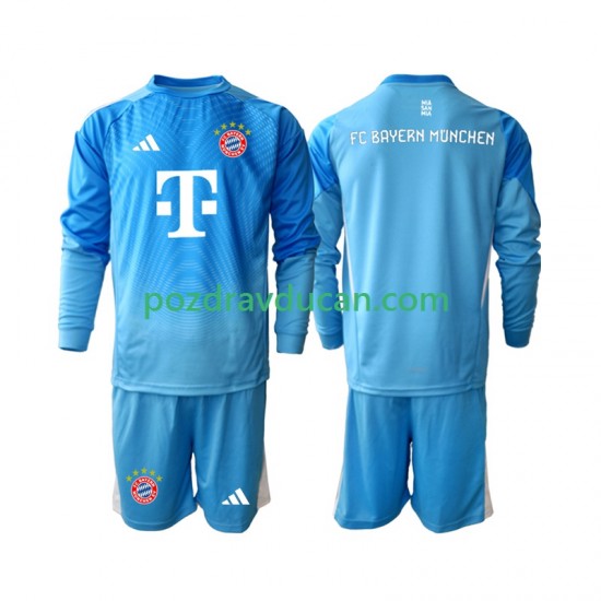 Nogometni Dresovi FC Bayern München Vratar Dječji Treći dres 2025-2026 Dugi Rukav