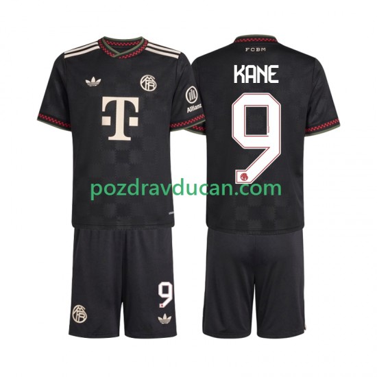 Nogometni Dresovi FC Bayern München Harry Kane 9 Dječji Treći dres 2025-2026 Kratkih Rukava