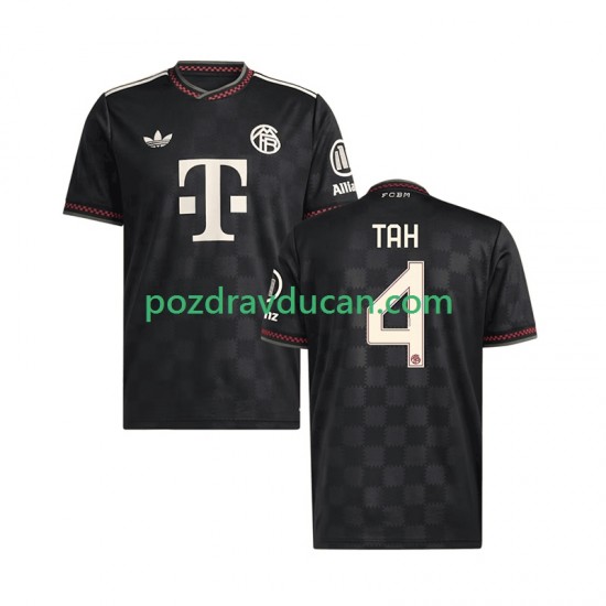 Nogometni Dresovi FC Bayern München Jonathan Tah 4 Muški Treći dres 2025-2026 Kratkih Rukava