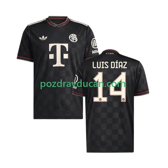 Nogometni Dresovi FC Bayern München Luis Diaz 14 Muški Treći dres 2025-2026 Kratkih Rukava