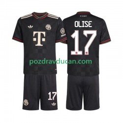 Nogometni Dresovi FC Bayern München Michael Olise 17 Dječji Treći dres 2025-2026 Kratkih Rukava