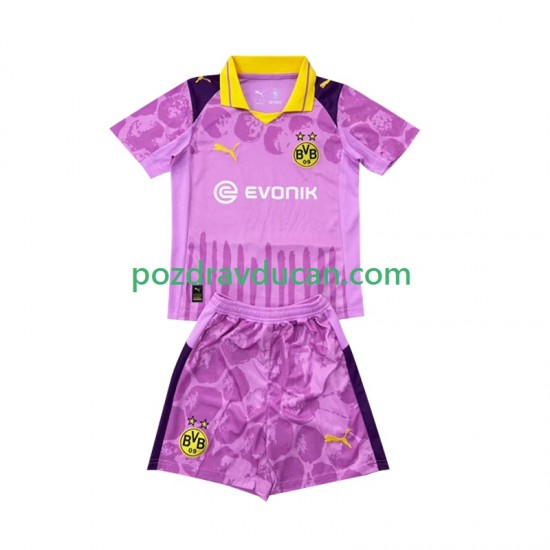 Nogometni Dresovi Borussia Dortmund FIFA CWC Vratar Dječji Domaći dres 2025 Kratkih Rukava