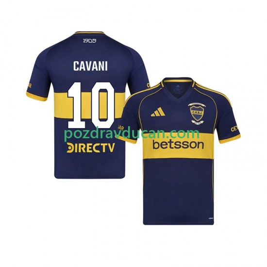 Nogometni Dresovi CA Boca Juniors Edinson Cavani 10 Muški Domaći dres 2025-2026 Kratkih Rukava