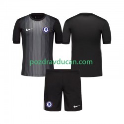Nogometni Dresovi Chelsea Vratar Dječji Domaći dres 2025-2026 Kratkih Rukava