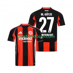 Nogometni Dresovi Eintracht Frankfurt Mario Gotze 27 Muški Domaći dres 2025-2026 Kratkih Rukava