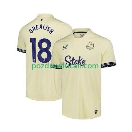 Nogometni Dresovi Everton Jack Grealish 18 Muški Gostujući dres 2025-2026 Kratkih Rukava