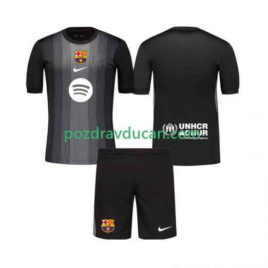 Nogometni Dresovi FC Barcelona Vratar Dječji Treći dres 2025-2026 Kratkih Rukava