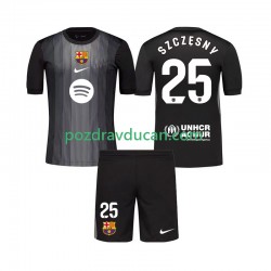 Nogometni Dresovi FC Barcelona Szczesny 25 Vratar Dječji Treći dres 2025-2026 Kratkih Rukava