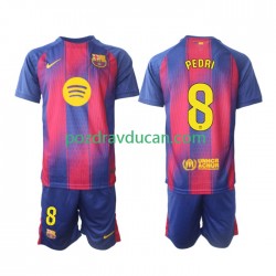 Nogometni Dresovi FC Barcelona Pedri 8 Dječji Domaći dres 2025-2026 Kratkih Rukava