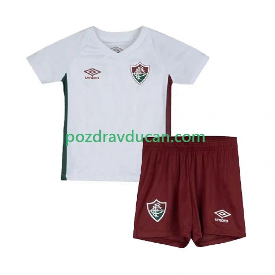 Nogometni Dresovi Fluminense Dječji Gostujući dres 2025-2026 Kratkih Rukava