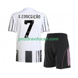 Nogometni Dresovi Juventus Francisco Conceicao 7 Dječji Domaći dres 2025-2026 Kratkih Rukava