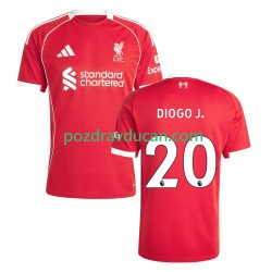 Nogometni Dresovi Liverpool Diogo Jota 20 Muški Domaći dres 2025-2026 Kratkih Rukava
