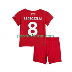 Nogometni Dresovi Liverpool Dominik Szoboszlai 8 Dječji Domaći dres 2025-2026 Kratkih Rukava