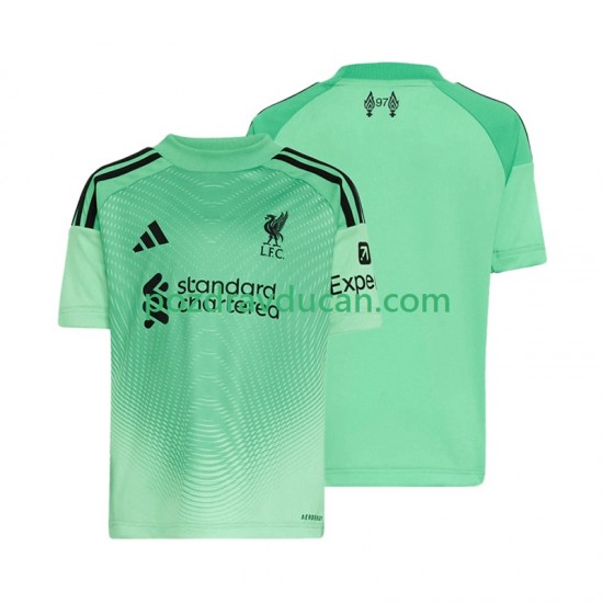 Nogometni Dresovi Liverpool Vratar Muški Domaći dres 2025-2026 Kratkih Rukava