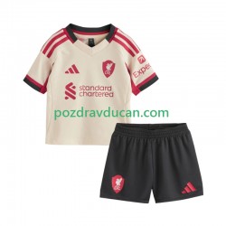 Nogometni Dresovi Liverpool Dječji Gostujući dres 2025-2026 Kratkih Rukava