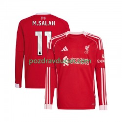 Nogometni Dresovi Liverpool Mohamed Salah 11 Muški Domaći dres 2025-2026 Dugi Rukav