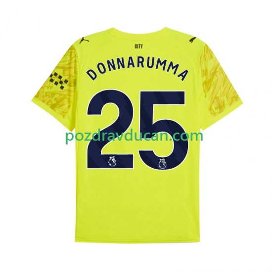 Nogometni Dresovi Manchester City Gianluigi Donnarumma 25 Vratar Muški Treći dres 2025-2026 Kratkih Rukava